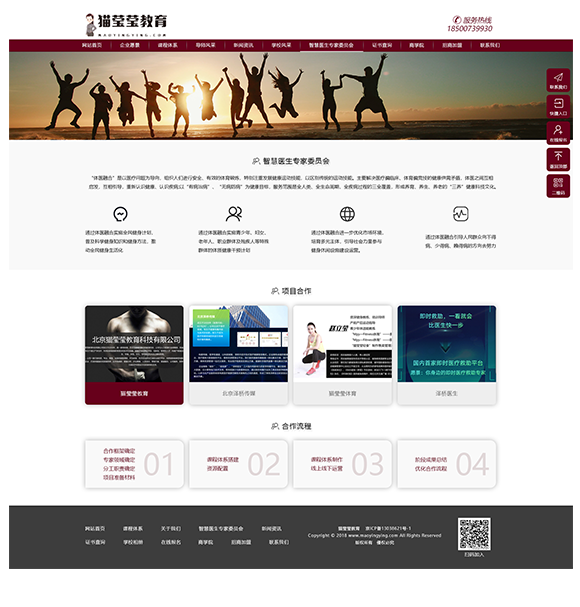 網(wǎng)站建設案例效果圖